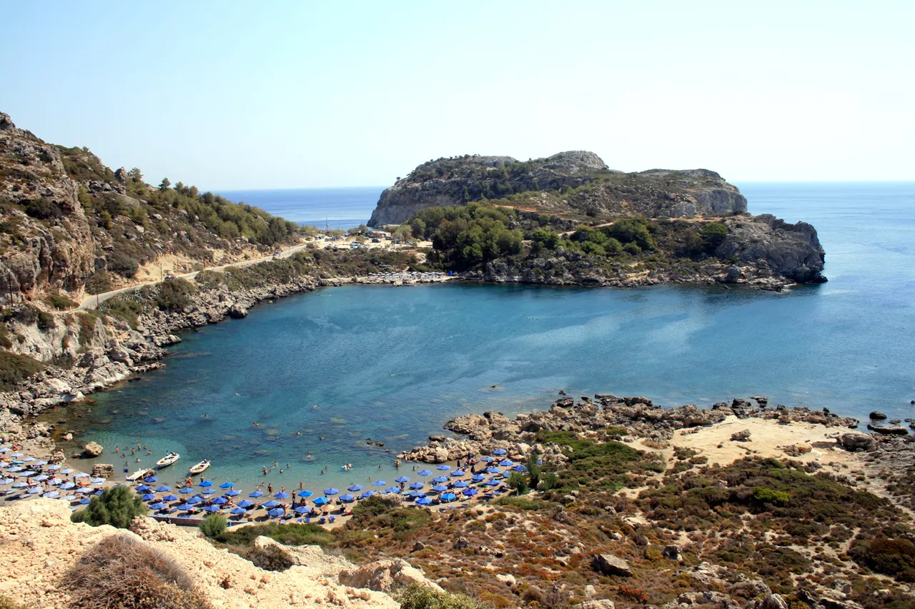 Traganou beach