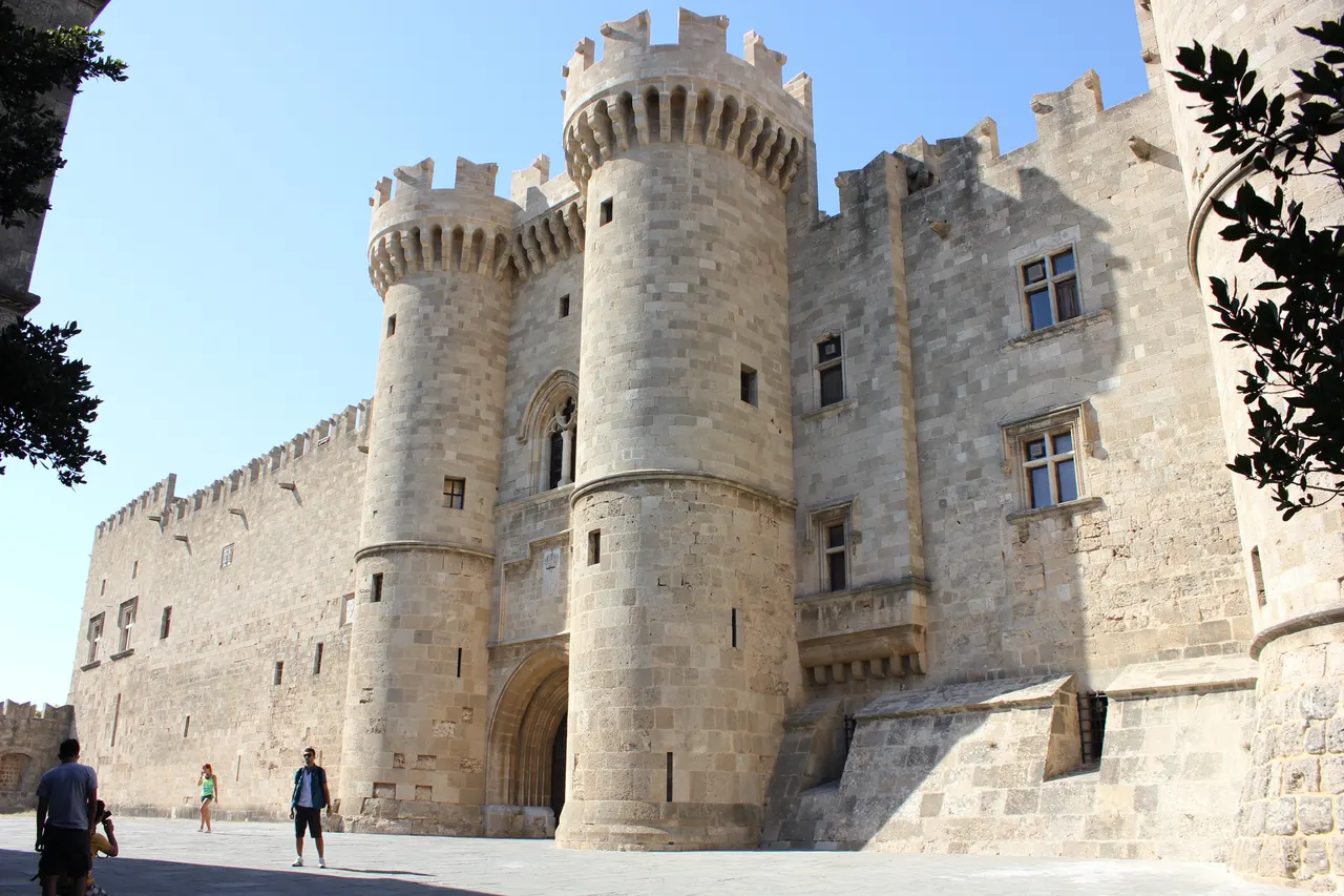Rhodes grand master castle