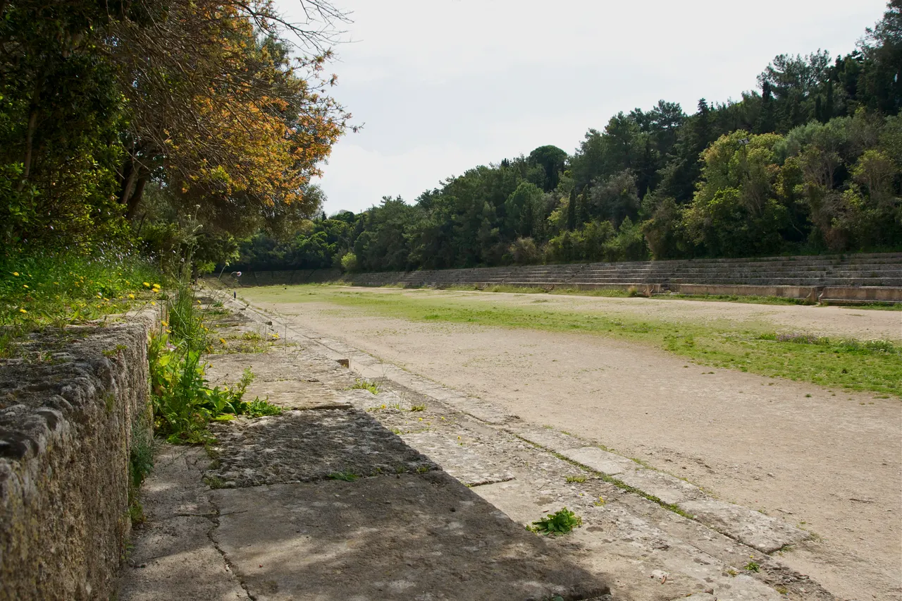 Ancient olympic stadium