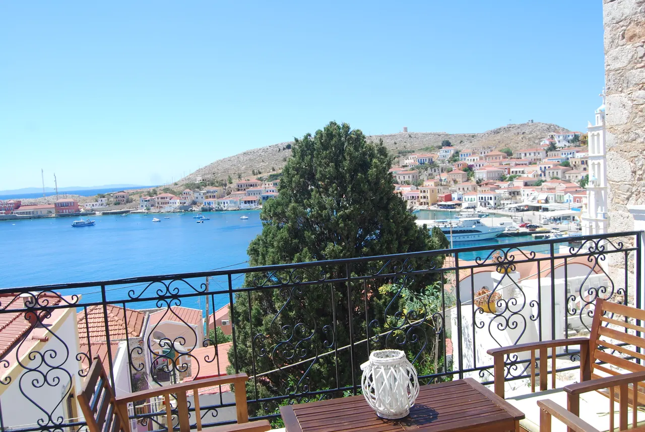 Villa elena balcony view