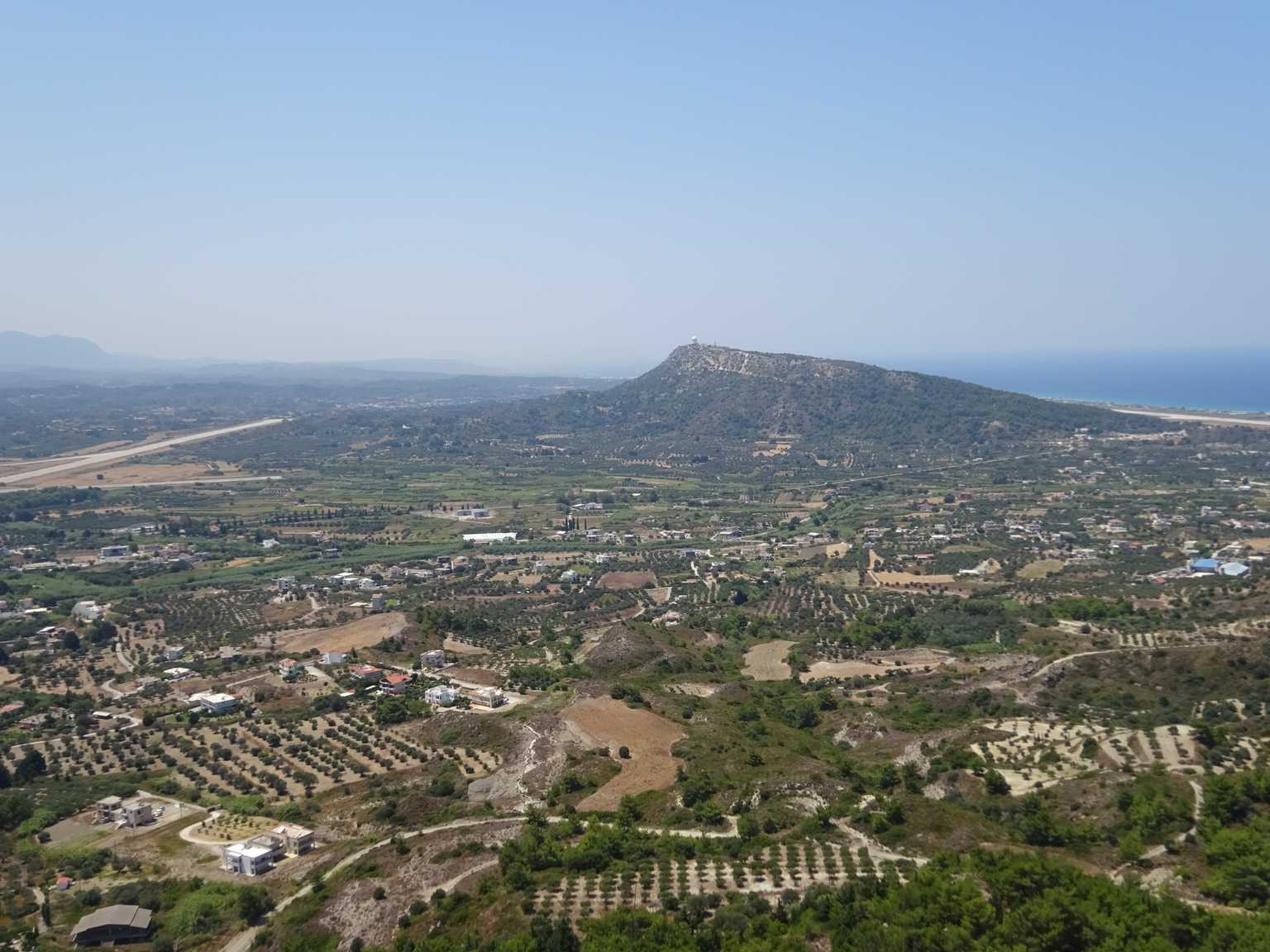 filerimos south view from above