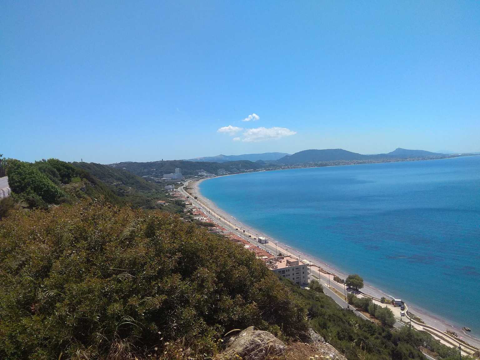 rhodes west side panoramic view