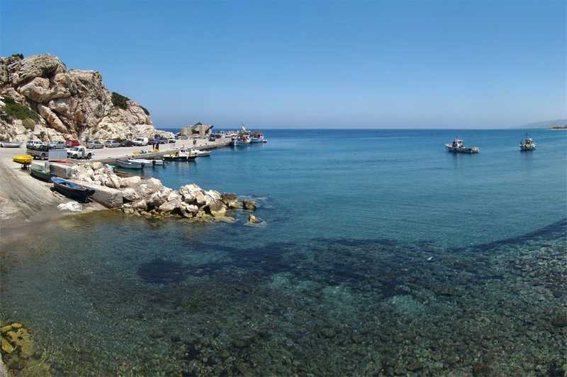 kamiros beach